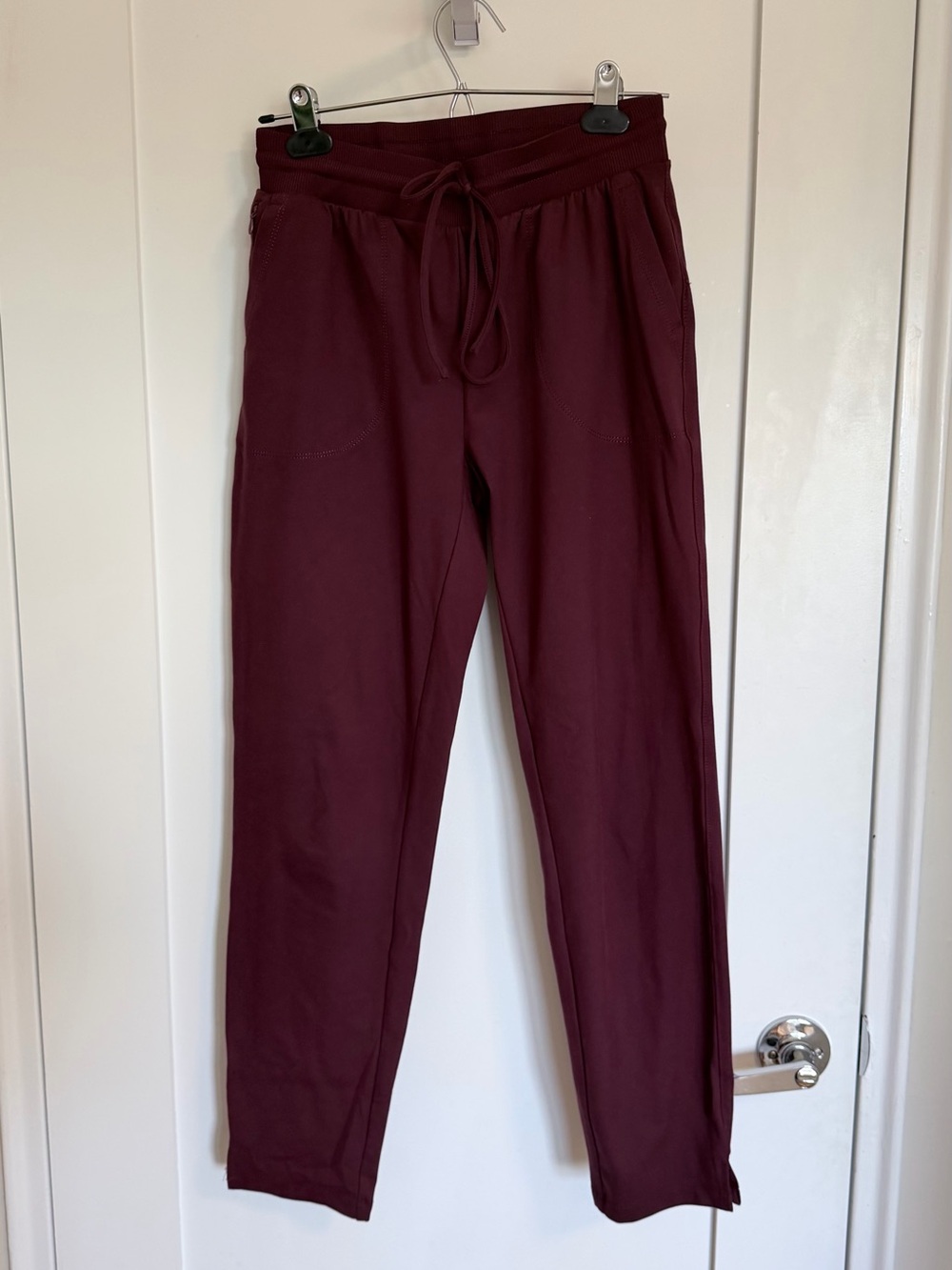 Rachel Zoe Burgundy Joggers